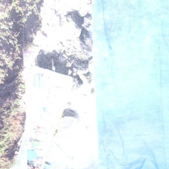 Lafayette 148 New York 100% Linen Beach Scene Shift Sheath Dress Size 14 H13021 - Picture 8 of 9